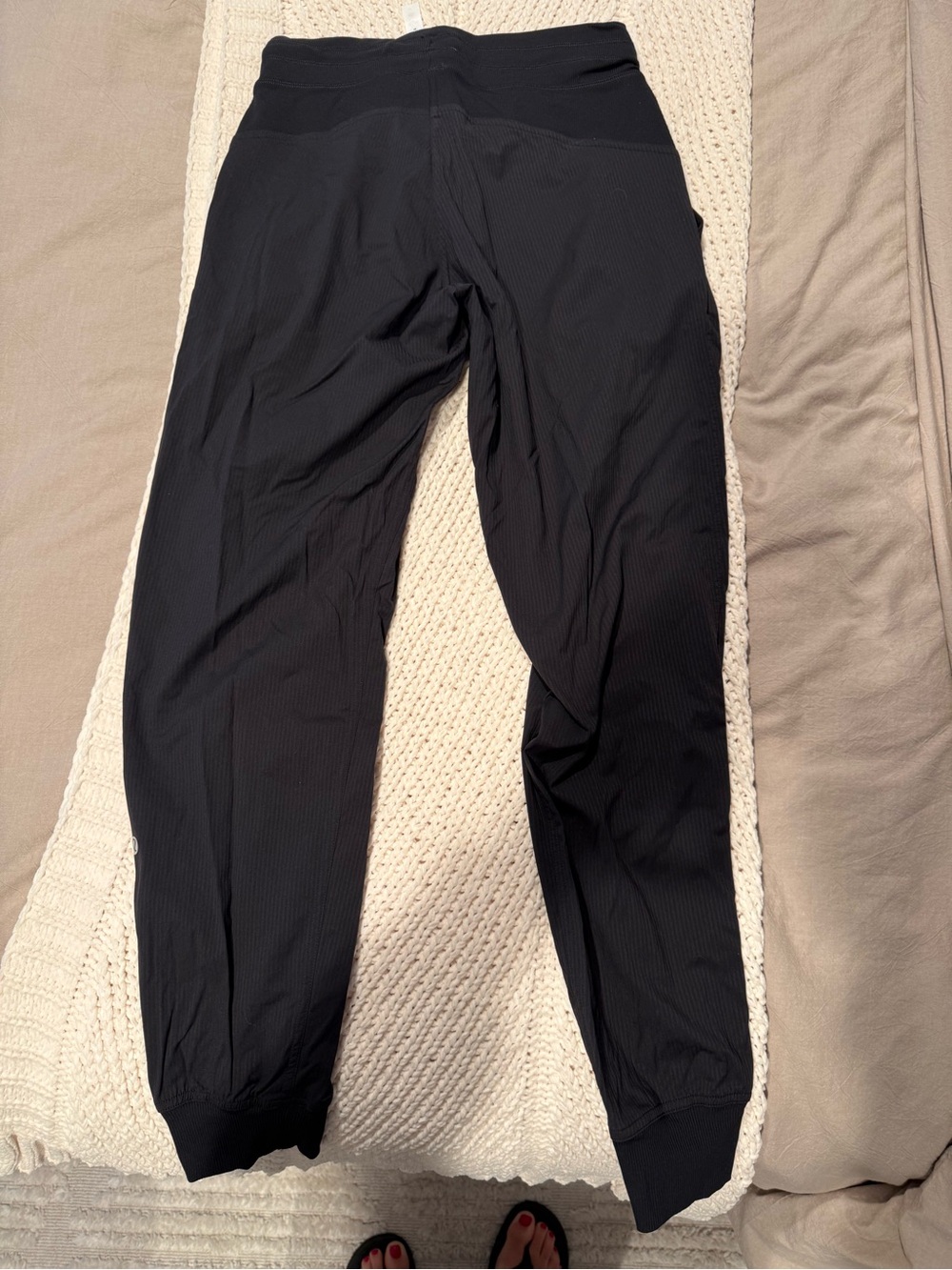 lululemon athletica Black Drawstring Joggers - Picture 2 of 2